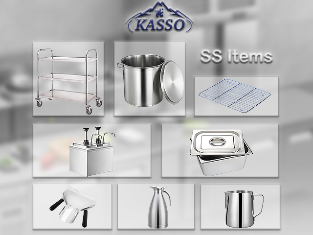 SS items--A good partner for commercial kitchen equipment