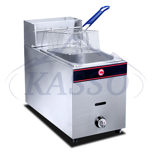 1-Tank 1-Basket Gas Fryer