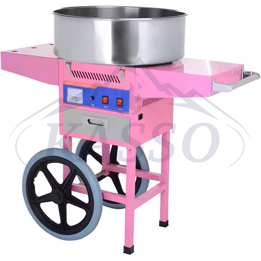 Electric Candy Floss Machine witch Cart