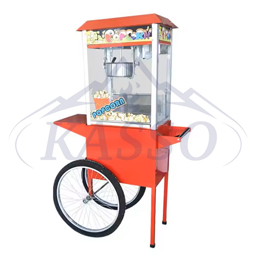 Electric Popcorn Machine With Cart