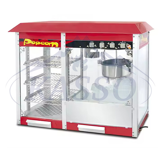 Popcorn Machine & Warming Showcase