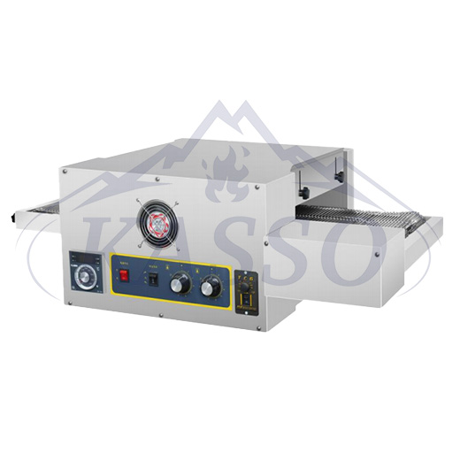 Electric conveyor pizza oven